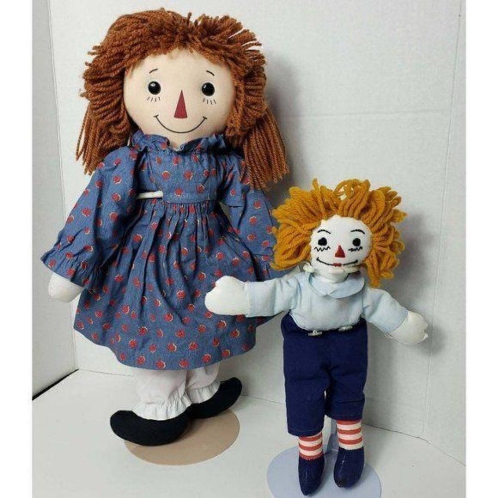 Raggedy Ann Vintage Doll Signed 85th Birthday Limited Edition 18" Doll 1999 VTG
